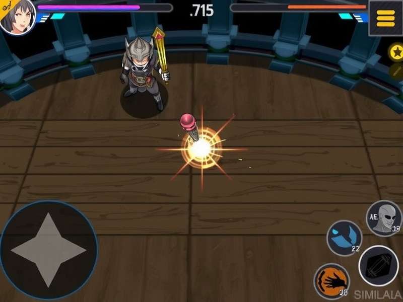 Fierce Mace Combatant Gameplay Screenshot